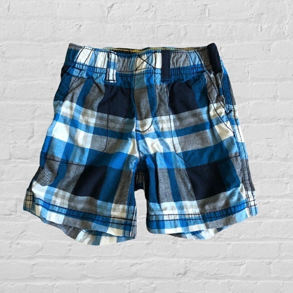 Carter’s Pull On Plaid Shorts